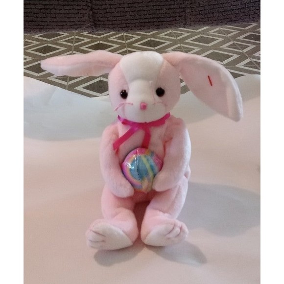 Toys | Ty Beanie Babies Eggerton The Bunny | Poshmark